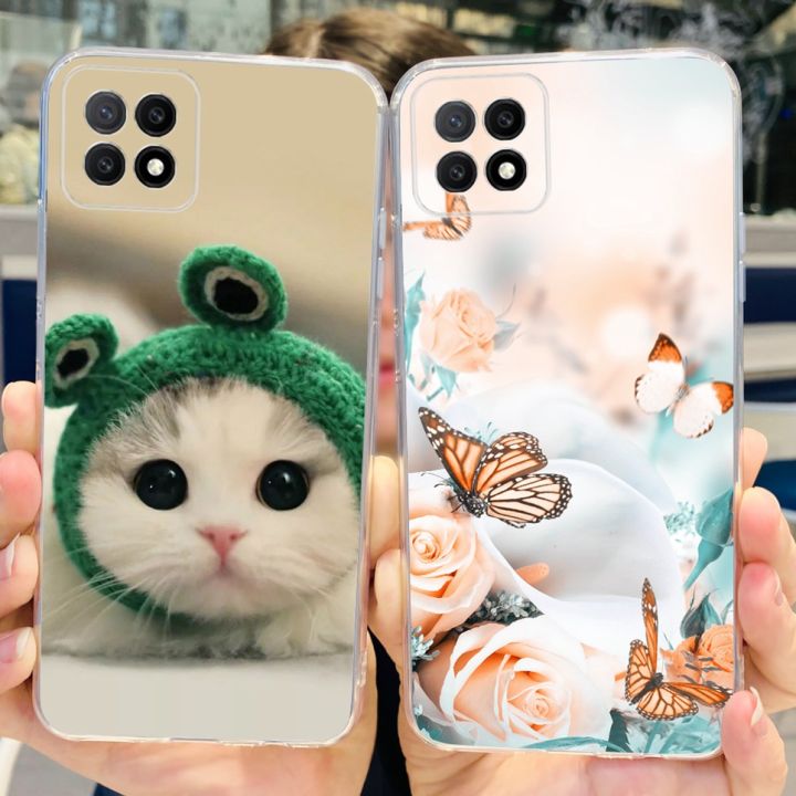 Clear%20Slim%20Soft%20Coques%20For%20Oppo%20A73%205G%20Phone%20Case%20Back%20Cover%20Couple%20Heart%20Cartoon%20Flower%20Painted%20Funda%20For%20Oppo%20A73%20CPH2161%20Etui%20-%20Image%203