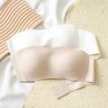 Strapless Bra Strapless Push Up Bra with Anti-slip Design Tube Top Underwear for Women Back Closure Support for Comfort.