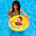 Dual Air Style Inflatable Swim Seat Ring Swim Float For Babies Kids. 