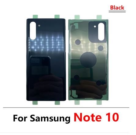 Samsung Galaxy Note 10 - ( Glass ) Back Shell / Back Panel / Battery Cover / Back Door / Back Replacement Part By Power Telecom 917