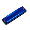 10 Holes 20 Notes Key of C Blues Harmonica Educational Toy Orff Children Wind Musical Instruments Metal Shell With Packing Box. 