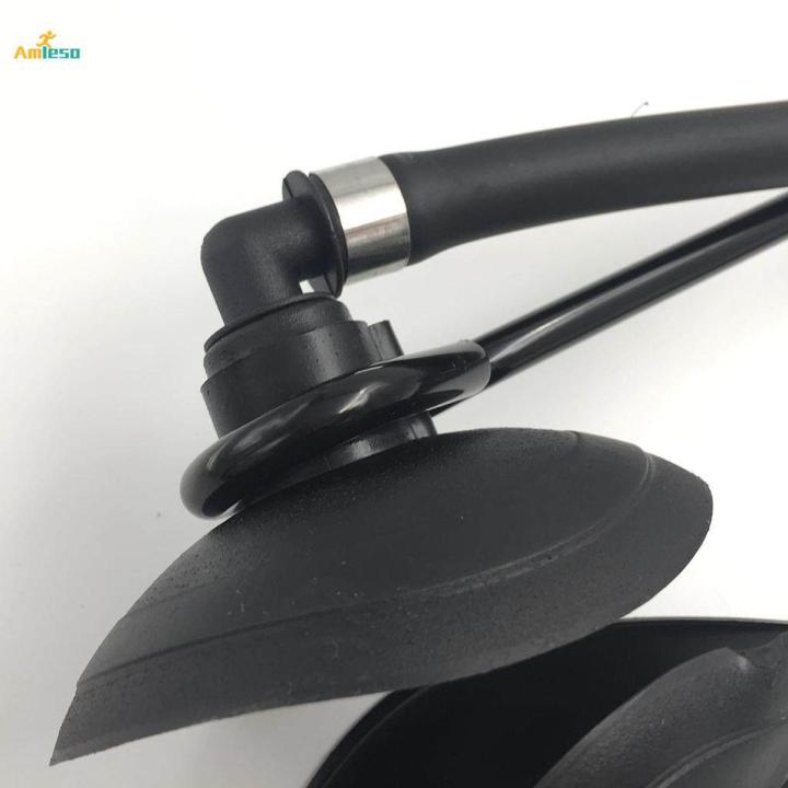 Large Round Dual Outboard Boat Motor Water Flusher / Marine Ear Muff Cup