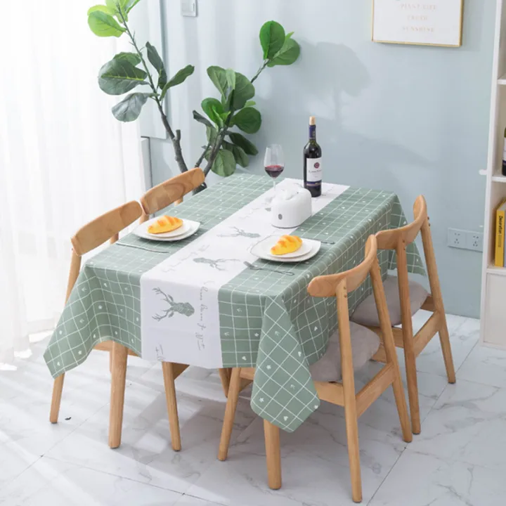 Home%20dining%20room%20Nordic%20table%20cloth%20waterproof%20and%20oilproof%20non-wash,%20pvc%20tablecloth,%20desk%20ins%20student%20coffee%20table,%20table%20mat%20cloth%20-%20Image%202