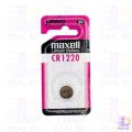 Top Quality MAX-ELL CR1220 3V Lithium Battery Coin Cell Button Type CR1220 Lithium Watch Batteries CR 1220 For Watch Calculator And Electronics Devices. 