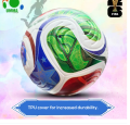 FOOTBALL FIFA World cup - 2026 Sports Match Quality Football is white in color with an Excellent graphics Ball Size 5 Trionda ball.