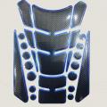 3D UNIVERSAL Carbon Fiber Tank Pad Protector Sticker For Motorcycle Tank Protector.