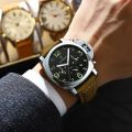 POEDAGAR Luxury Sports Watch for Man Waterproof Luminous Date Chronograph Men Watch Leather Quartz Men's Watches Clock Reloj+box.