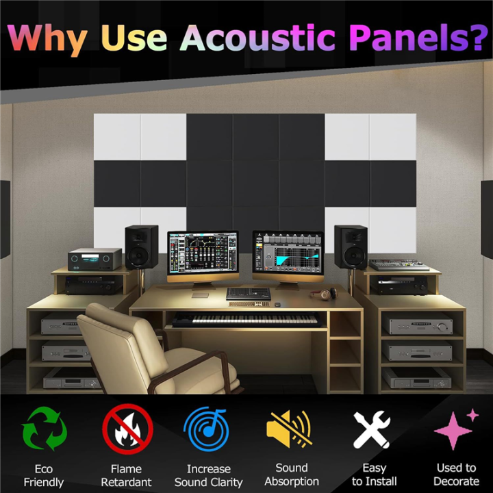 18%20Pack%20Self-Adhesive%20Acoustic%20Panels,%2012x12x0.4Inch%20Sound%20Proof%20Foam%20Wall%20Panels,for%20Home%20Studio%20Office,Black%20Easy%20Install%20Easy%20to%20Use%20-%20Image%207