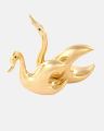 Golden Brass swan set(পিতলের শোপিস).