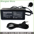 19.5V 3.34A 65W Laptop Power Adapter Charger For Dell Inspiron N5010 N5030 N5050 N5110 N7010 N7110 PA-12 PA-2E. 