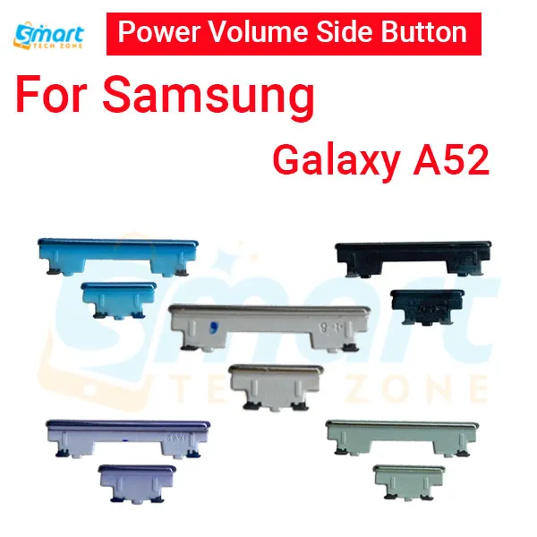 Compatible with Samsung Galaxy A52/A52s/A72 External Side Buttons Power On Off + Volume Control Button Outside Side Keys