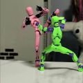 Multi-Jointed Movable Shapeshift Robot 3D Printed Mannequin Dummy 13 Action Figures Toys. 