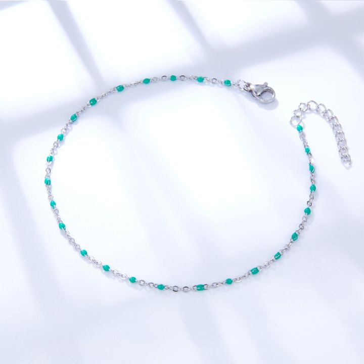 LUXUSTEEL%20Bohemian%20Green%20Blue%20Yellow%20Beads%20Chain%20Anklets%20Stainless%20Steel%20Summer%20Ankle%20Bracelet%20Body%20Jewelry%20Gifts%20For%20Women%20Girl%20-%20Image%206