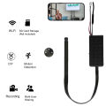 DIY HD Mini Camera - Your Secret Surveillance Solution with Motion Detection, Remote View and SD Card Recording, Nanny cam, App. 