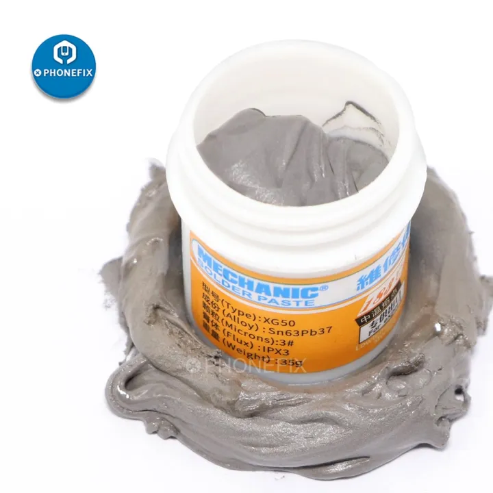 MECH-ANIC%20BGA%20XG-50%2035gm%20Soldering%20Paste%20Flux%20Grease%20SMT%20Repair%20Tools%20Solder%20Paste%20Repairing%20Solder%20Soldering%20Paste%20Flux%20Easy%20Welding%20For%20SMD%20PGA%20PCB%20Rework%20Repair%20-%20Image%209