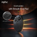 INPHIC W1 USB Wired Gaming Mouse RGB Backlight 7200DPI Optical Sensor 6 Macro Programmable Buttons Ergonomic Mute Optical Mice.
