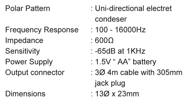 YOGA%20EM-070%20Mini%20Tie%20Clip%20Condensor%20Microphone%20-%20Image%203
