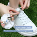 LINGS 19 Color Magnetic Lock Shoelaces Elastic No tie Shoe Laces Sneakers Shoelace Kids Adult Lazy Laces One Size Fits All Shoes.