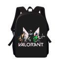 game Valorant 15” 3D Print Kids Backpack Primary School Bags for Boys Girls Back Pack Students School Book Bags.