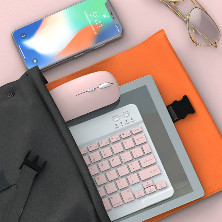 Bluetooth%20Rechargeable%20Keyboard%20for%20Tablet%20Phone%20PC%20Wireless%20Mini%20Keyboards%20Portable%20Ultra%20Thin%2010%20inch%20Keyboard%20for%20iPad%20Xiaomi%20-%20Image%203