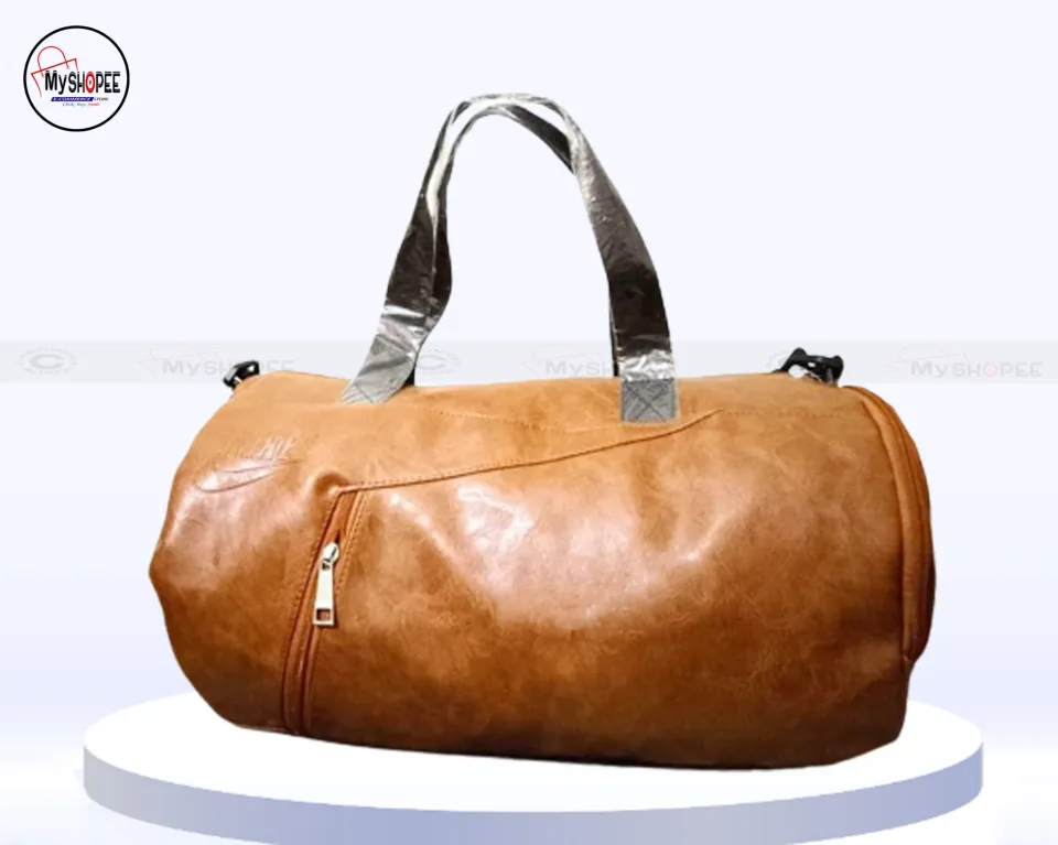 PU Leather Travel Gym Bags for Both Men And Women Sports and Gym