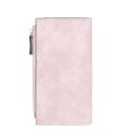 New Women Long Wallets Magnetic Buckle Top Quality Card Holder Classic Female Purse Zipper Wallet For Girl.