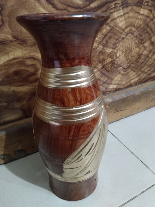 Matir%20Fuldani%20flower%20vase_Clay%20Flower%20Vase%20medium%20size%208.5%20inch%20-%20Image%204