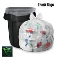 Large Clear Garbage Bags – 40 x 60 cm Heavy Duty Trash Liners (60/90 Pack). 