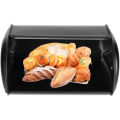 Bread Box,Large Capacity Metal Bread Box,Holder Bin Container Kitchen Storage Organizer,Storage Organizer 3.1-4L. 