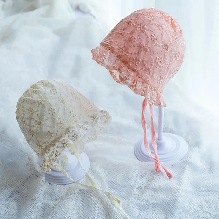 %E3%80%90High%20Cost-Performance%E3%80%91%20Cute%20Baby%20Girl%20Infant%20Soft%20Bonnet%20Cap%20Summer%20Lace%20Flower%20Newborn%20Baby%20Hat%20BAWEI%20-%20Image%202