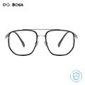 OQ BOGA 4 Styles Unisex Fashion Anti Blue Light Proof Radiation Computer Glasses Women Men Eye Protection Irregular Frame Full Rim Eyewear. 