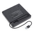 External CD DVD Drive, USB 3.0 and Type-C Portable CD DVD +/-Rw Drive Reader, DVD/CD ROM Burner Rewriter, DVD Drive.