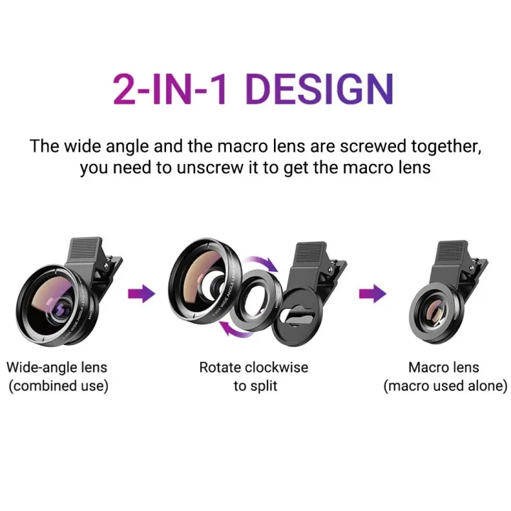 Phone%20Lens%20Kit%200.45x%20Super%20Wide%20Angle%20&%2012.5x%20Super%20Macro%20Lens%20HD%20Camera%20Lentes%20for%20iPhone%206S%207%20Xiaomi%20All%20Cell%20Photos%20-%20Image%202
