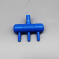 •	Air Flow Splitter Divider Pumps Plastics Fish Tank Pond Aquarium Accessories (Blue). 