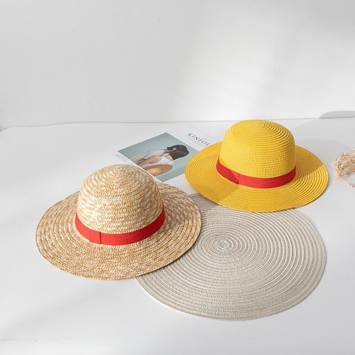 31%2035cm%20Luffy%20Hat%20Straw%20Hat%20Performance%20Animation%20Cosplay%20Sun%20Protection%20Accessories%20Hat%20Summer%20Sun%20Straw%20Hats%20For%20Women%20-%20Image%208