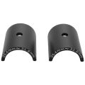 Bike Handlebar Bar Shim Spacer Stem Reducer Size Adapter Black.