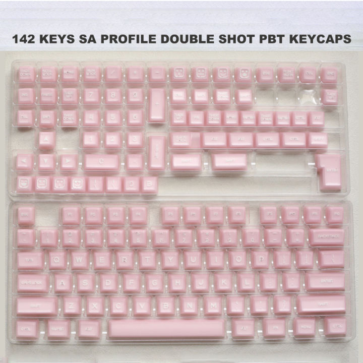 142%20Keys%20SA%20Profile%20Marble%20Themed%20Double%20Shot%20PBT%20Keycaps%20Milk%20White%20Translucent%20Keyboard%20Keycaps%20for%20MX%20Switches%20Gamer%20Keyboard%20-%20Image%207