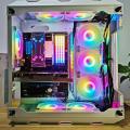 Coolmoon Ra-2 Ram Cooler High Efficiency 5v Argb Memory Module Heat Sink Light Effect Desktop Computer Memory Cooler.