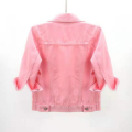 Women Denim Jacket Spring Autumn Short Coat Pink Jean Jackets Casual Tops Purple Yellow Purple Blue Loose Tops Lady Outerwear.