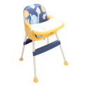 Toddler High Chair Ergonomic Baby Security High Chair Adjustable Slip Proof Safe for Kids for Dinner. 