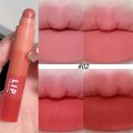 4 In 1 Matte Lipstick Pen Velvet Rose Purple Lip Tint Combo Long Lasting Non-stick Cup Lip Gloss Set Makeup Cosmetic Kit.