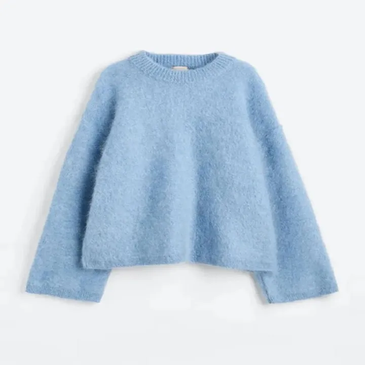 Autumn%20O-neck%20sweater%20Cozy%20Fashion%20Women's%20Rib%20knitted%20sweater%20Winter%20Casual%20Mohair%20sweater%20for%20All-match%20Outdoor%20Daily%20wear%20Office%20attire%20Street%20style%20-%20Image%202