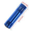 Nail Droger Mini 9 Led Verlichting Zaklamp Uv Lamp Draagbare Nail Gel  Lamp Cologo. 