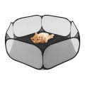 Animals Tent Foldable Breathable Interactive Easy Access Portable Small Pet Playpen for Pets. 