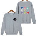 Kpop twice lovelys album hoodie hip hop casual loose hooded clothes pullover print long sleeve sweatshirts kawaii sweatshirt. 