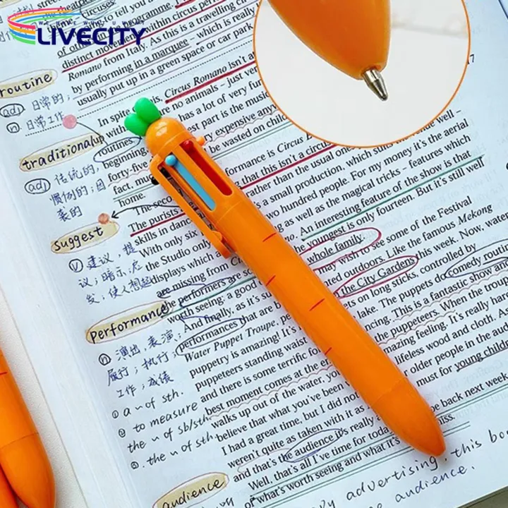 Signing%20Pen%20Carrot%20Shaped%20Ballpoint%20Pen%206%20Color%20Retractable%20Stationery%20Pen%20for%20School%20Smooth%20Writing%20Ideal%20for%20Southeast%20Asian%20Buyers%20-%20Image%2010