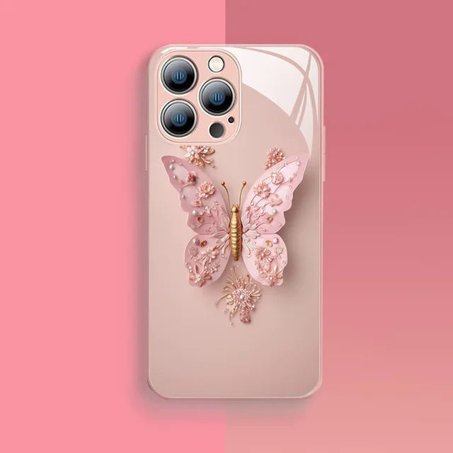 %E3%80%90PinkyGirl%E3%80%91New%20Glass%20Butterfly%20Pattern%20Case%20for%20IPhone%2014%20Pro%20Max%2013%20Pro%2015%2012%2011%20Pro%20Max%20Fairy%20Butterfly%20Glass%20Phone%20Case%20-%20Image%207