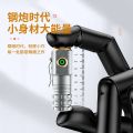 High Quality 3 Core Powerful Mini LED Flashlight Rechargeable Super Bright Torch Waterproof With Magnet For Hiking Camping.