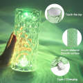 16 Color Crystal Lamp LED Night Light, Crystal Rose Diamond Table Lamp Touch Control, USB Rechargeable Bedside Lamps Romantic Lighting for for Kids Bedroom,College Dorm,Party Dinner. 