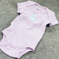 Pack of 5 Pcs Multicolor Half Sleeve Organic Cotton Baby Romper Combo From Levin. 
